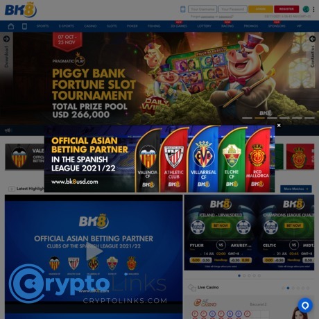BK8 - Bk8usd.com - Bitcoin Gambling