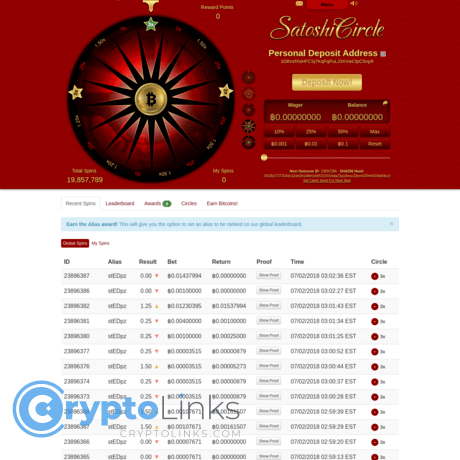 Satoshicircle