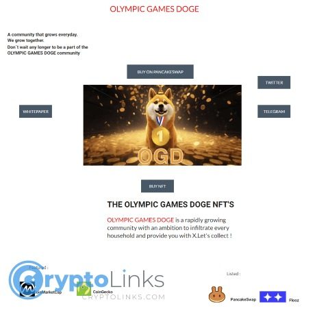 OLYMPIC GAMES DOGE