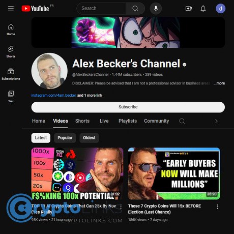 Alex Becker's Channel