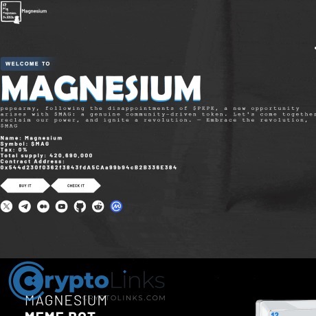 MAGNESIUM token