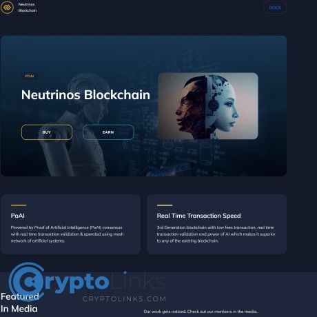 Neutrinos Blockchain