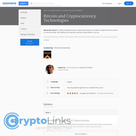 bitcoin and cryptocurrency technologies coursera