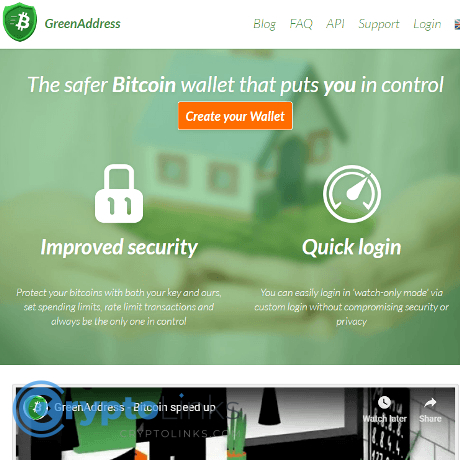 GreenAddress Bitcoin Wallet