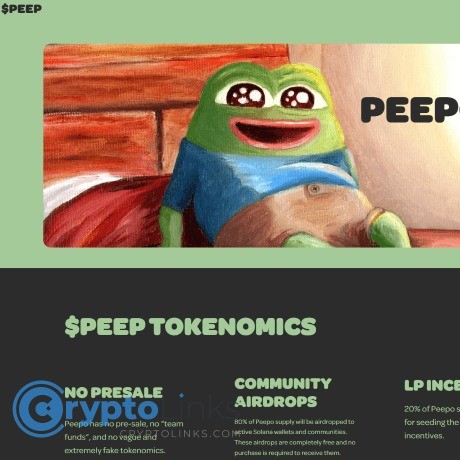 Peepo SOL Peeposol Crypto Scams Sites