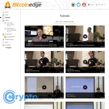 Bitcoin Edge Workshops - Tutorials