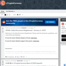 cryptocurrency reddit groups