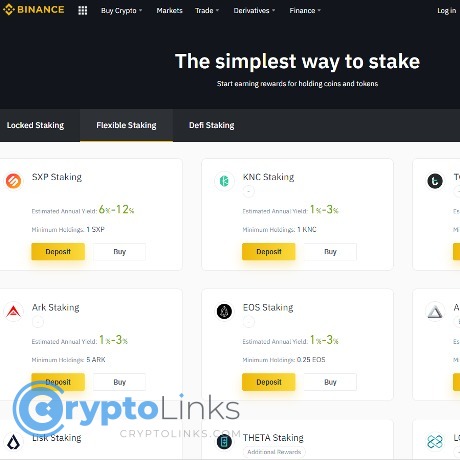 Binance Staking - Binance.com - Crypto Staking