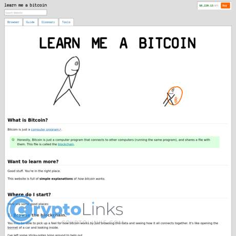 Learn Me a Bitcoin