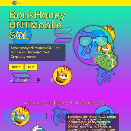 BonkHoney HNTMobile SOL