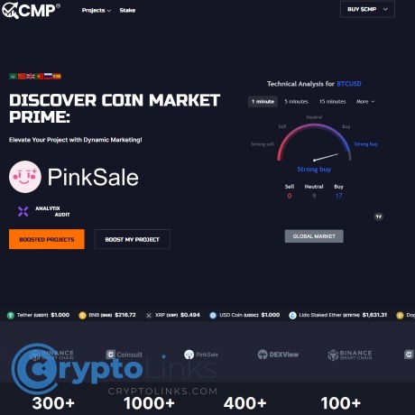 CoinMarketPrime CMP