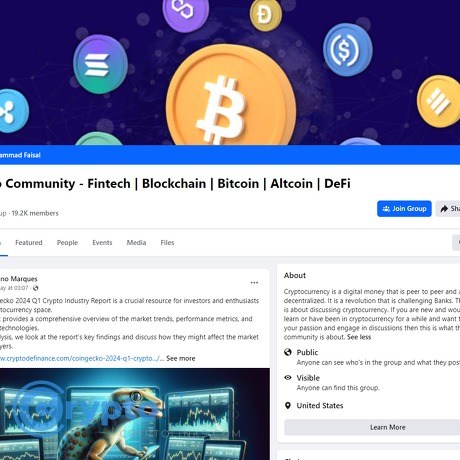 Crypto Community - Fintech | Blockchain | Bitcoin | Altcoin | DeFi | NFTs