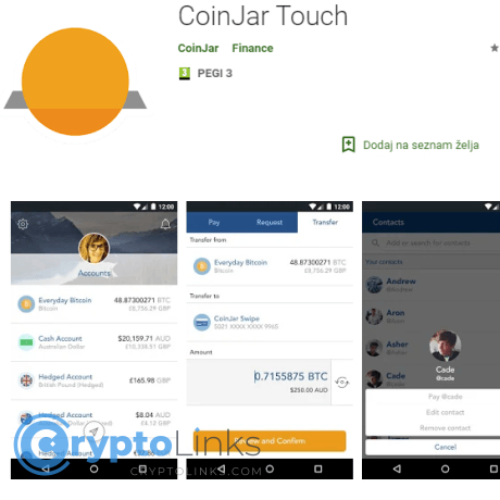 CoinJar Android Wallet