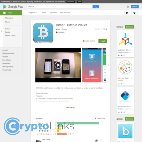 Bither - Bitcoin Wallet di BITHER Limited - (iOS App) — AppAgg