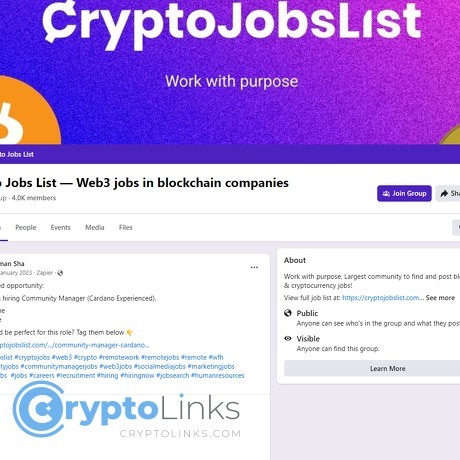 Crypto Jobs List — Web3 jobs in blockchain companies