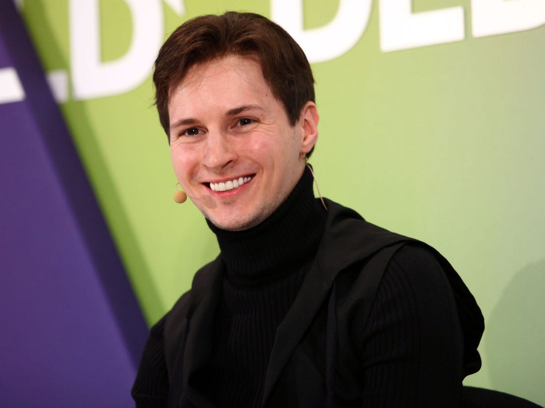 CEO of Telegram, Pavel Durov