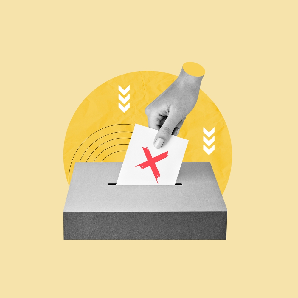 voting, going to vote, voting, citizen participation in voting, hand leaving vote, positive vote, negative vote, hand leaving paper in ballot box, elections, election of ruler