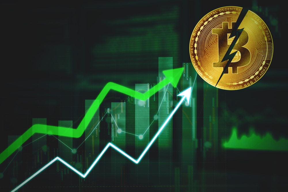 Price of bitcoin is increasing in the cryptocurrency market after bitcoin halving event