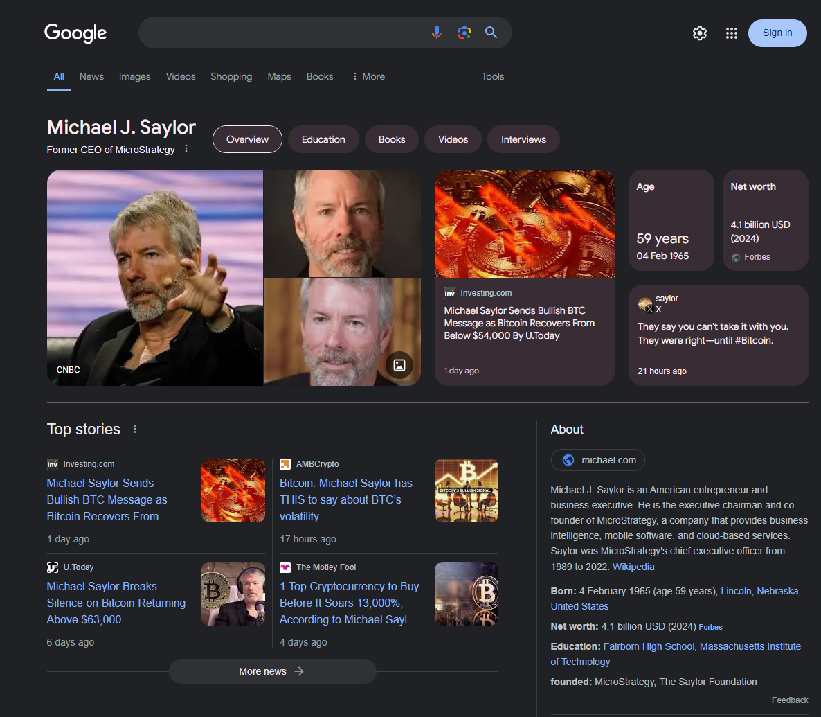 Michael Saylor: The Bitcoin Evangelist