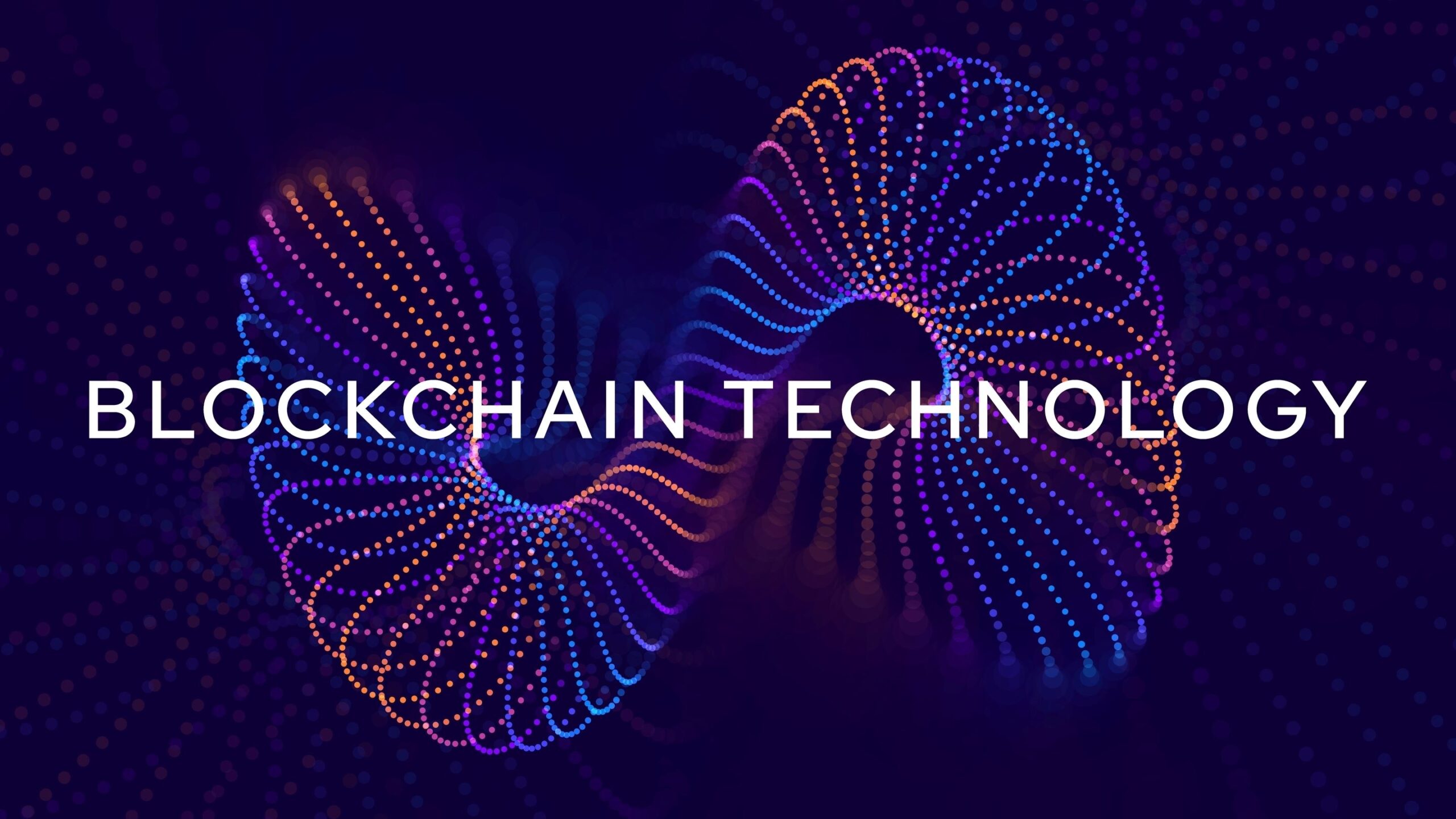 Blockchain Link Sign. 3D Chain Link Grid. Two Torus. Block Chain Crypto Currency.