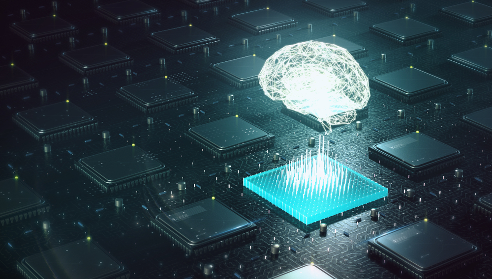 Machine learning , artificial intelligence, ai, deep learning blockchain neural network concept.