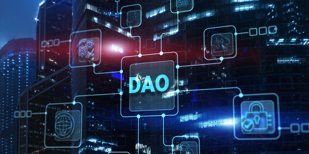 Decentralized Autonomous Organization Concept.