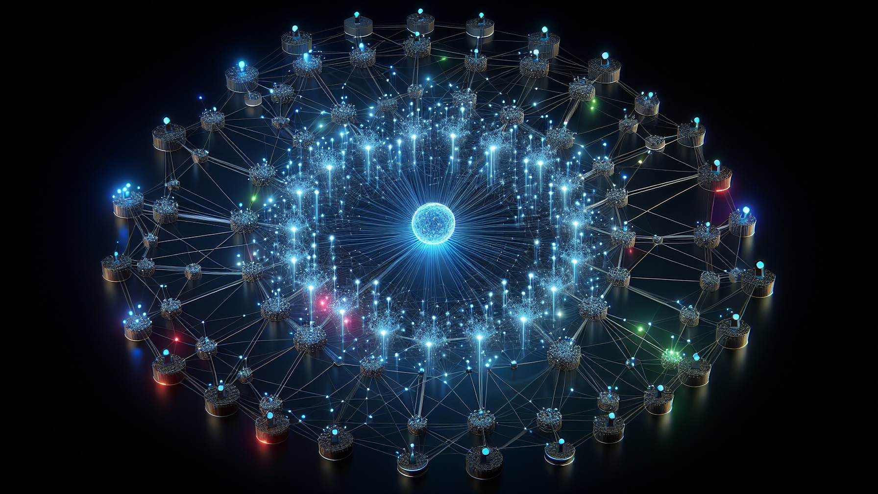 Decentralized AI training Model