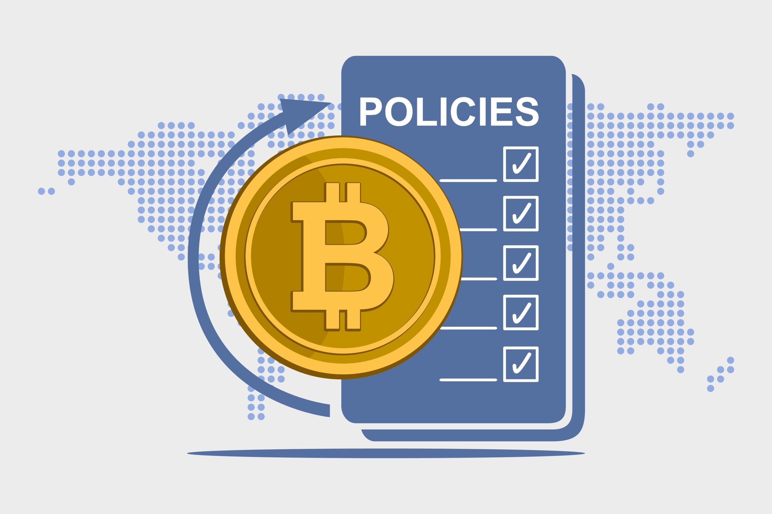 Financial economic plan. Cryptocurrency emerging policies and global impact. Bitcoin crypto adopt. Money markets.
