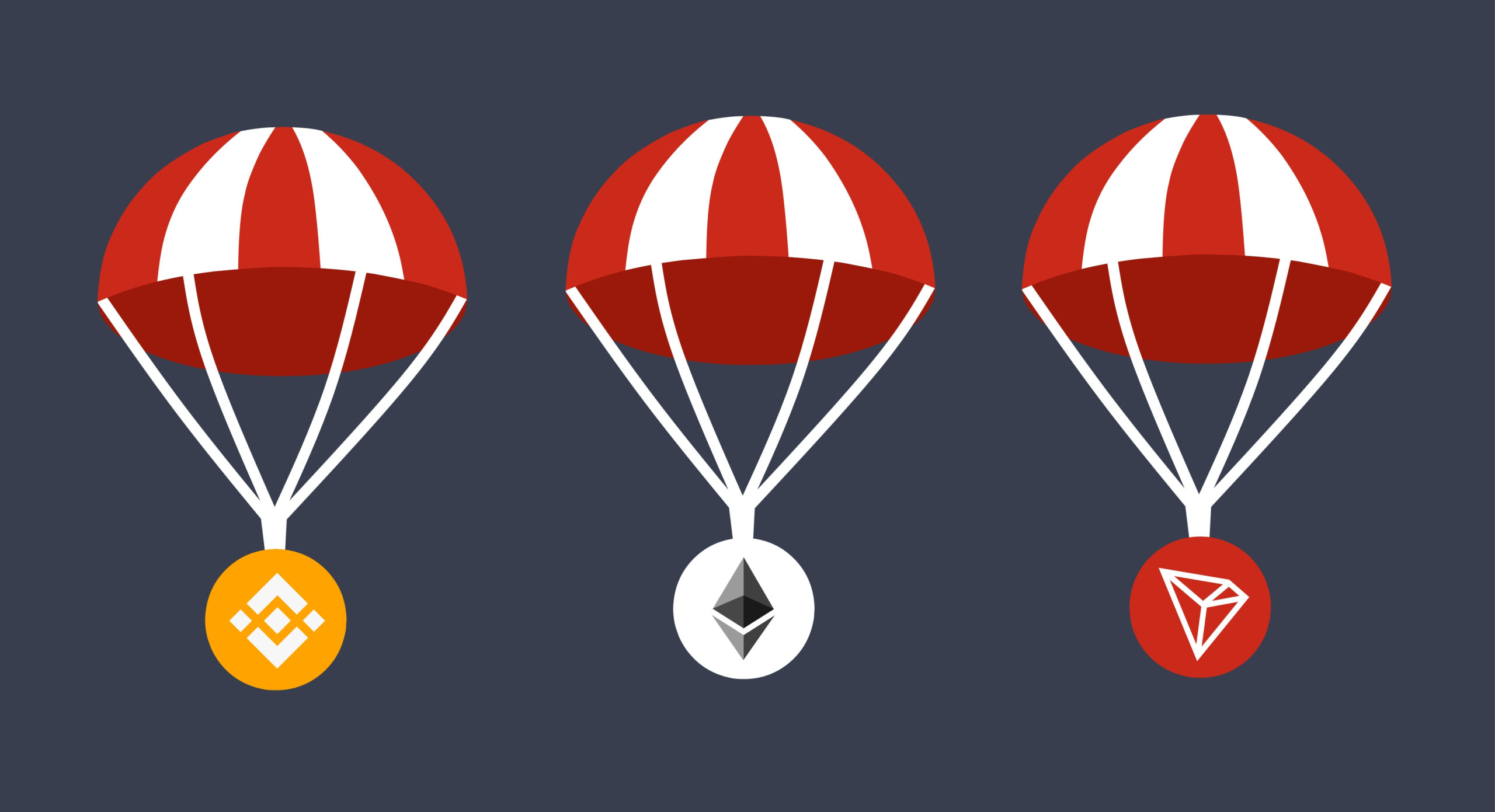 illustration for smart contract, blockchain, technology, crypto, airdrop bounty.