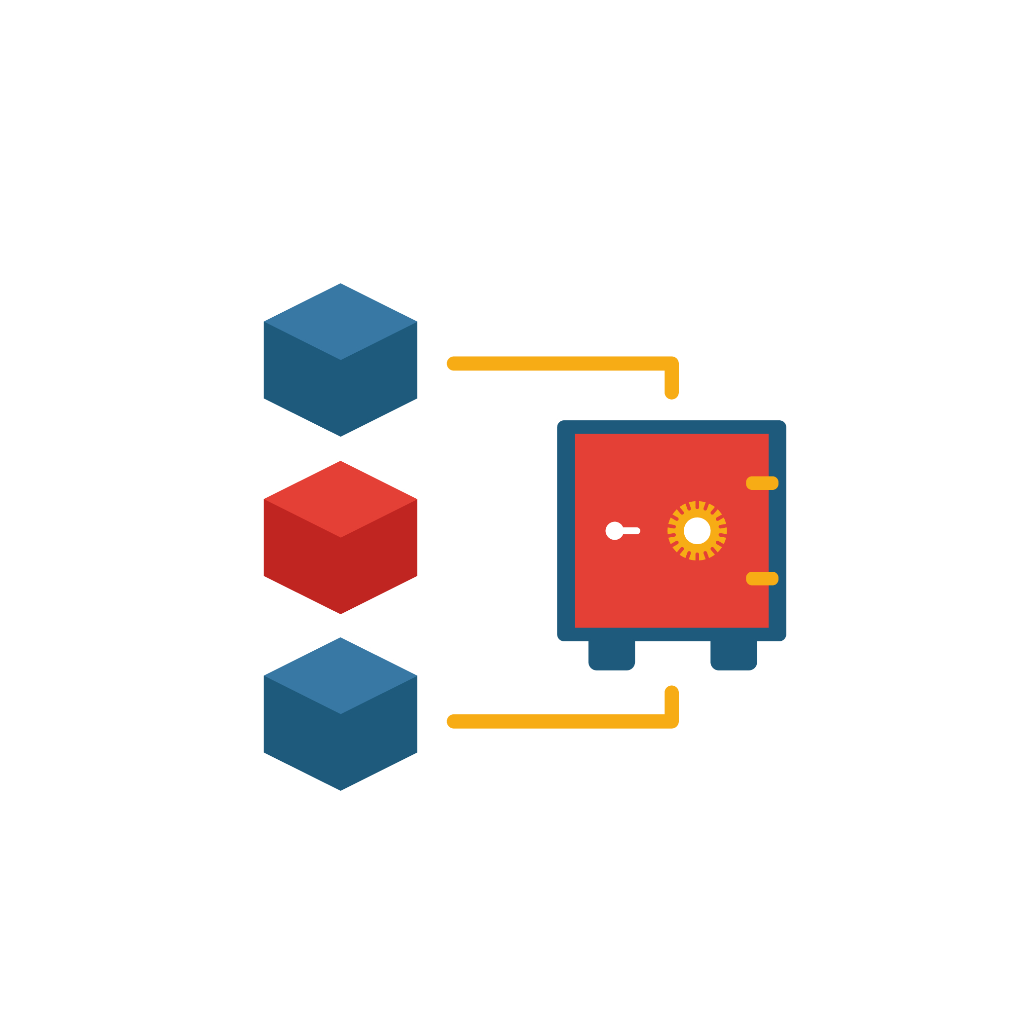 Proof Of Stake icon. Simple element from blockchain icons collection.