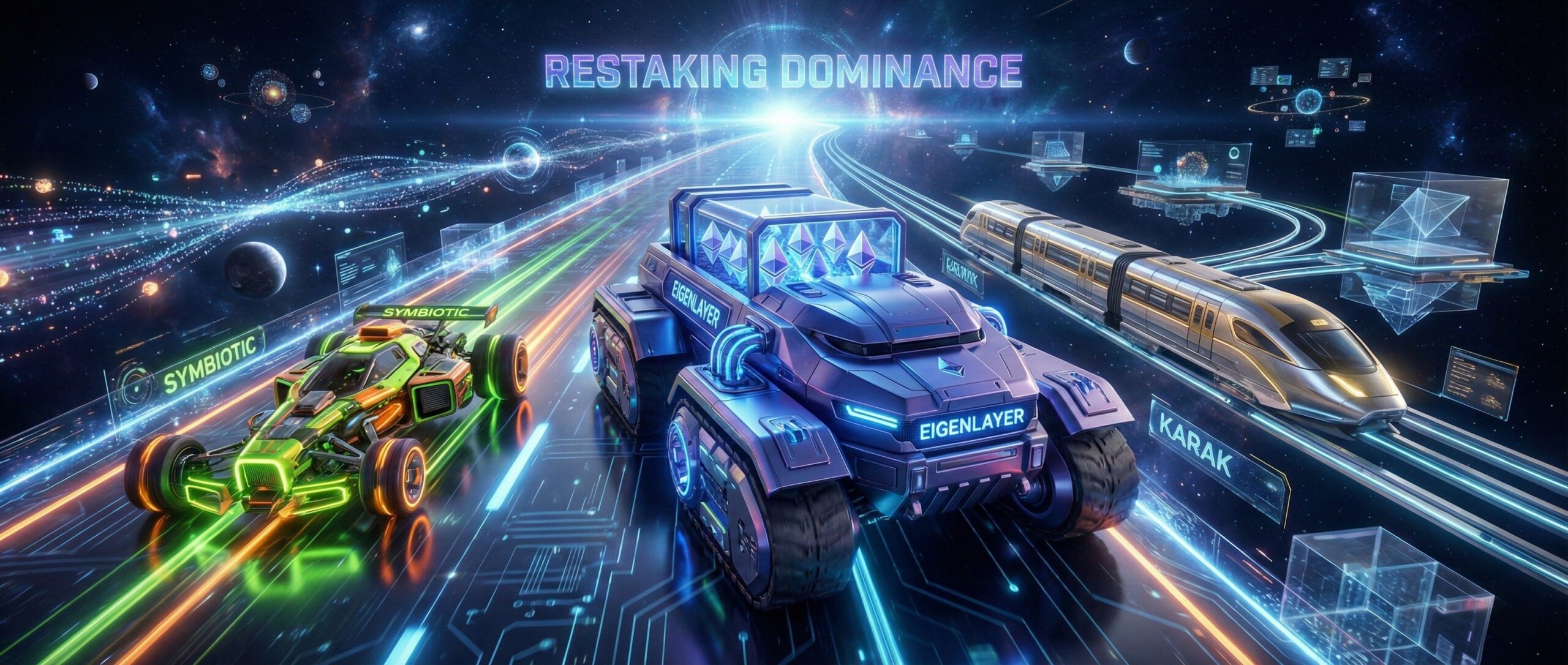 EigenLayer vs Symbiotic vs Karak