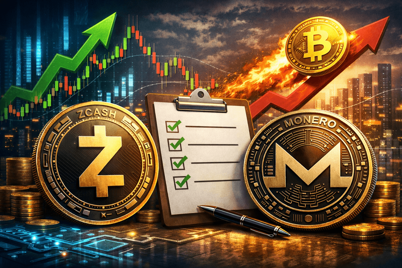 My 2026 checklist what needs to happen for ZECXMR to truly outrun BTC