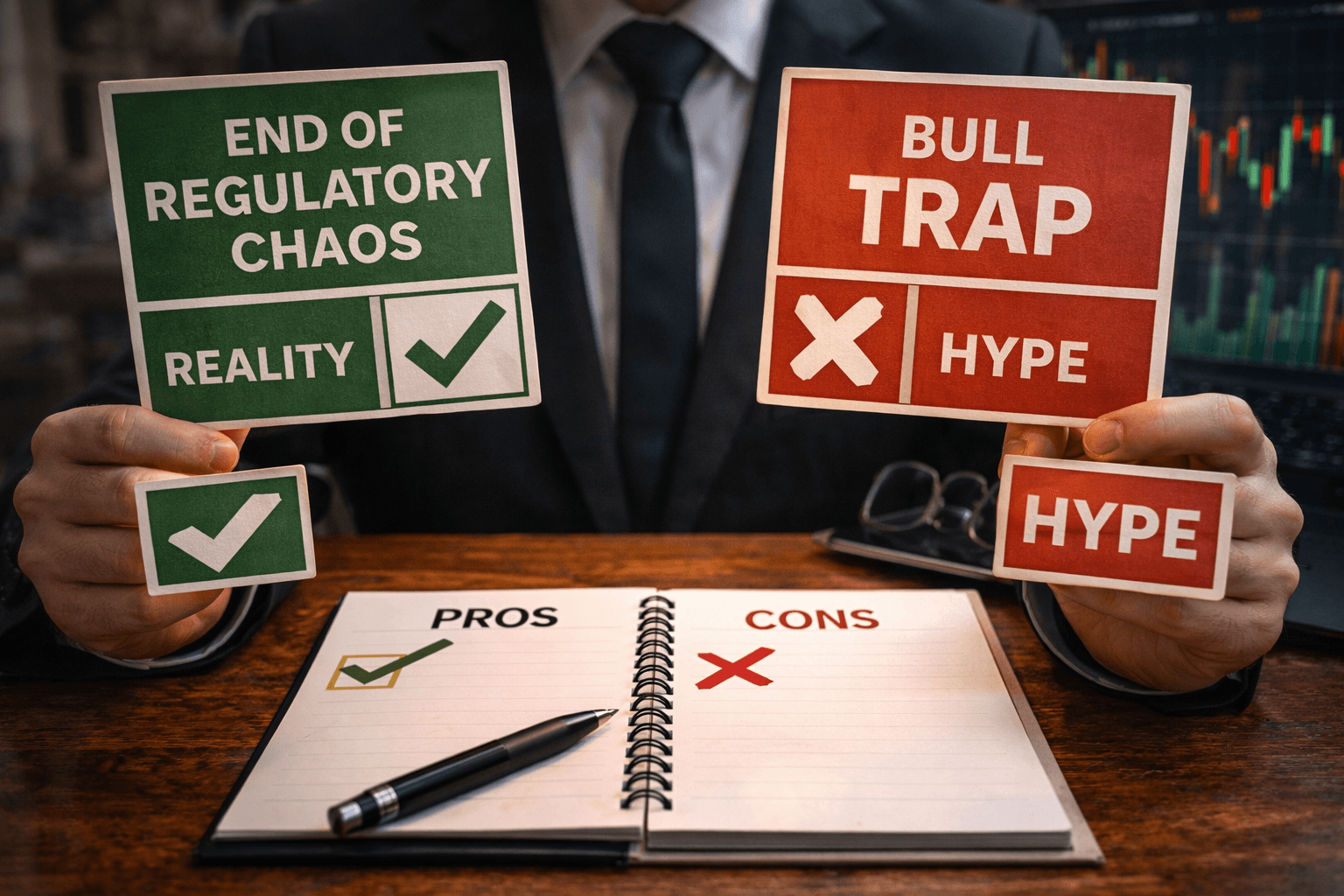 “End of regulatory chaos” vs “bull trap” my reality-check framework