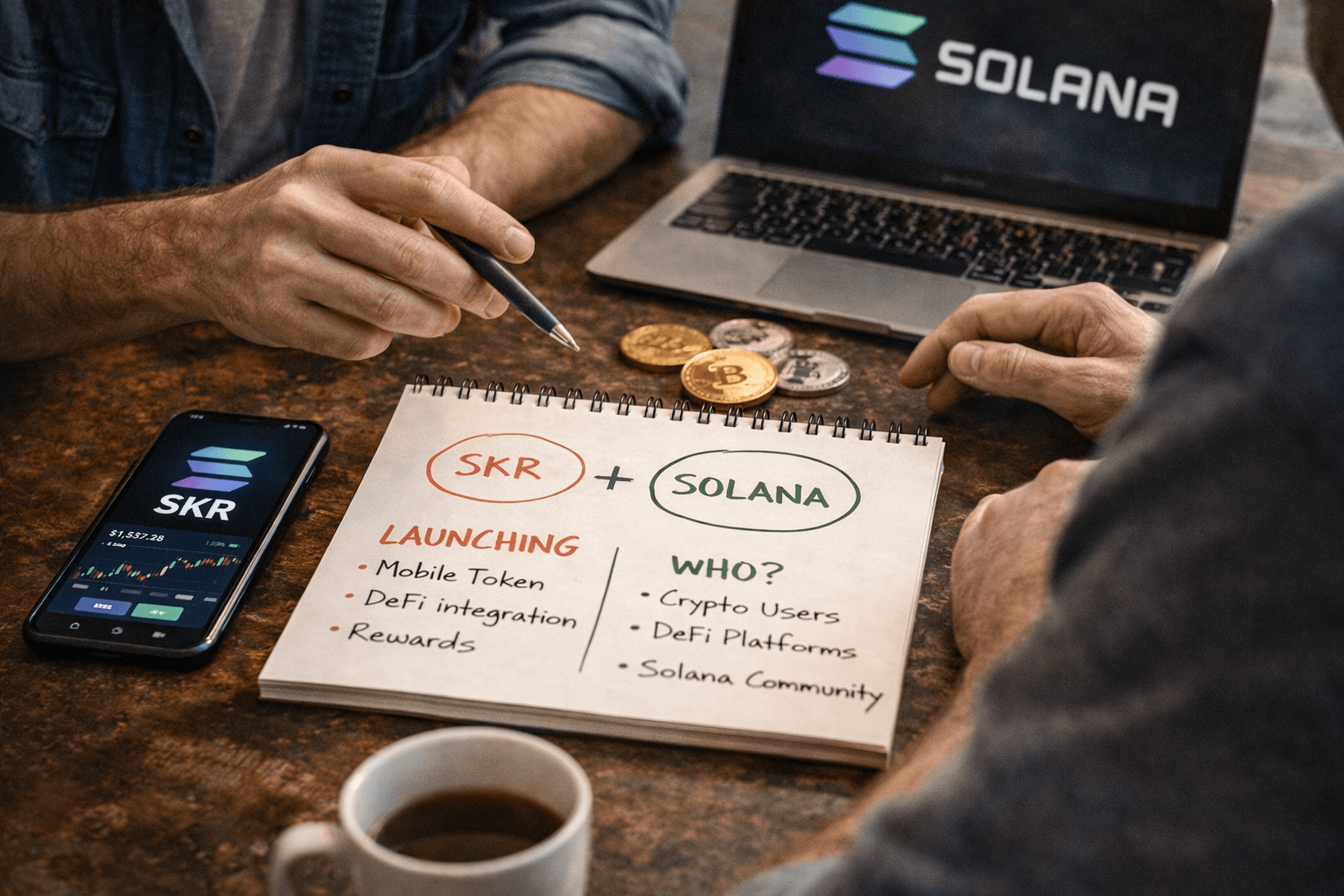 SKR + Solana in plain English what’s launching, who it’s for, and why now