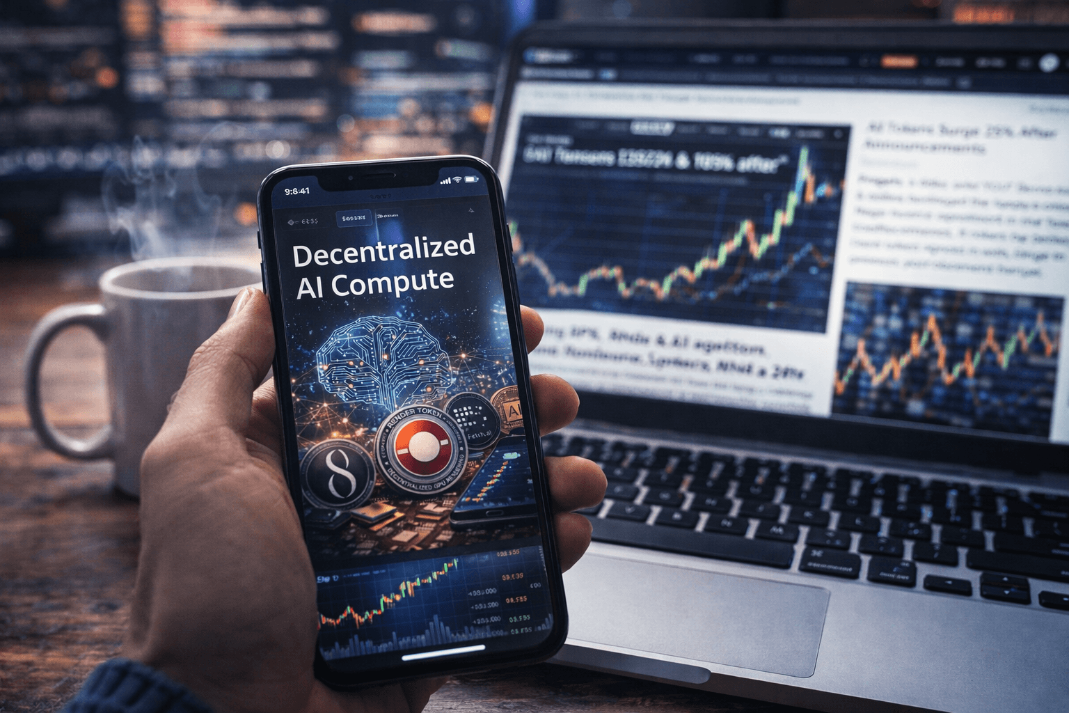 What happened in the last 48 hours the “decentralized AI compute” story tightened up