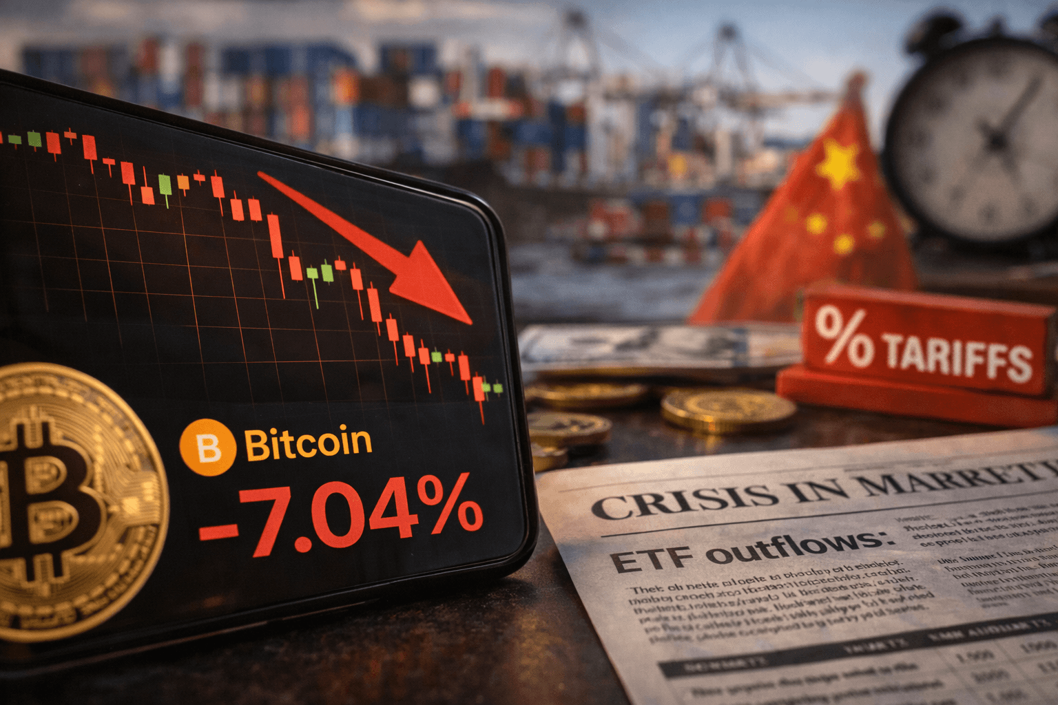 What likely caused Bitcoin’s 7% drop (and why it hit in 24 hours)