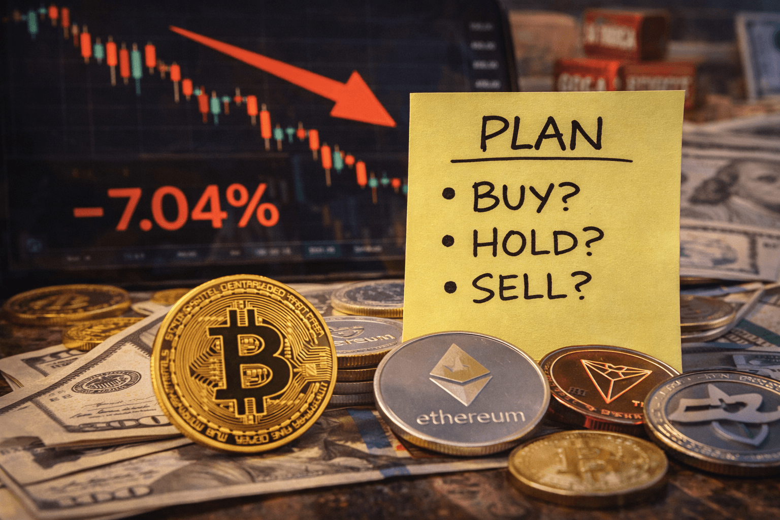 What this means for your holdings how I’m handling BTC, ETH, and alts after a 7% dump