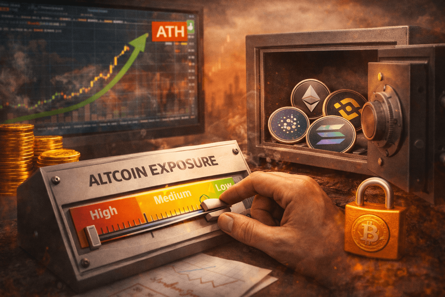 If Bitcoin does push into new ATH territory how I’d handle alt exposure