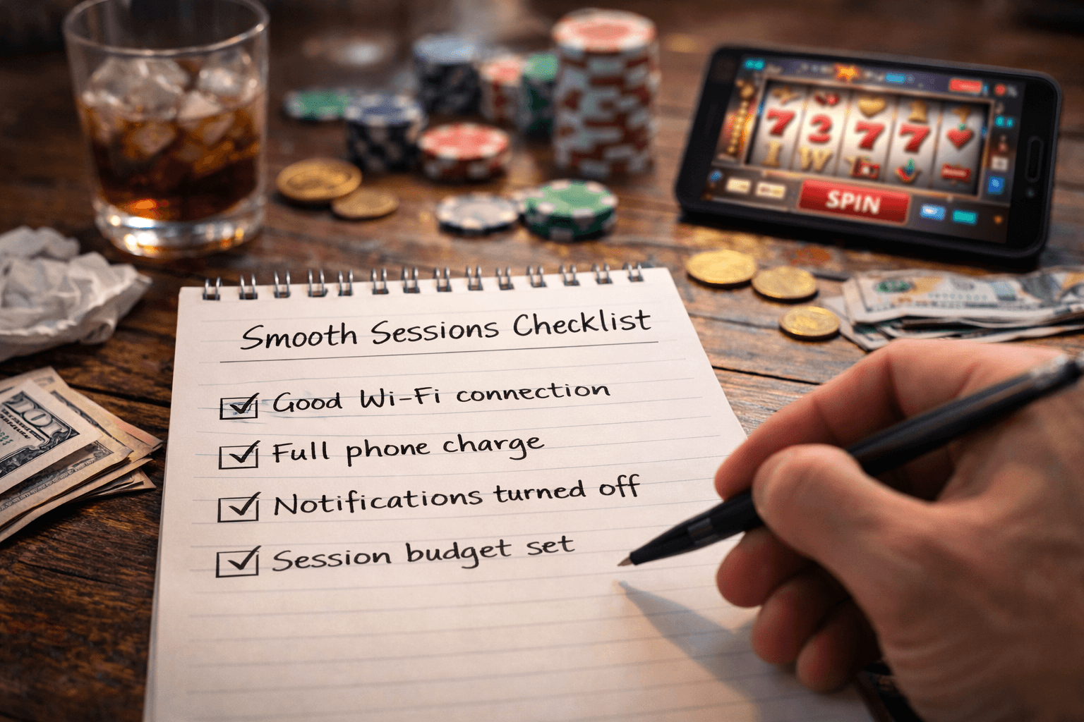 My “smooth sessions” checklist (copypaste before you play)