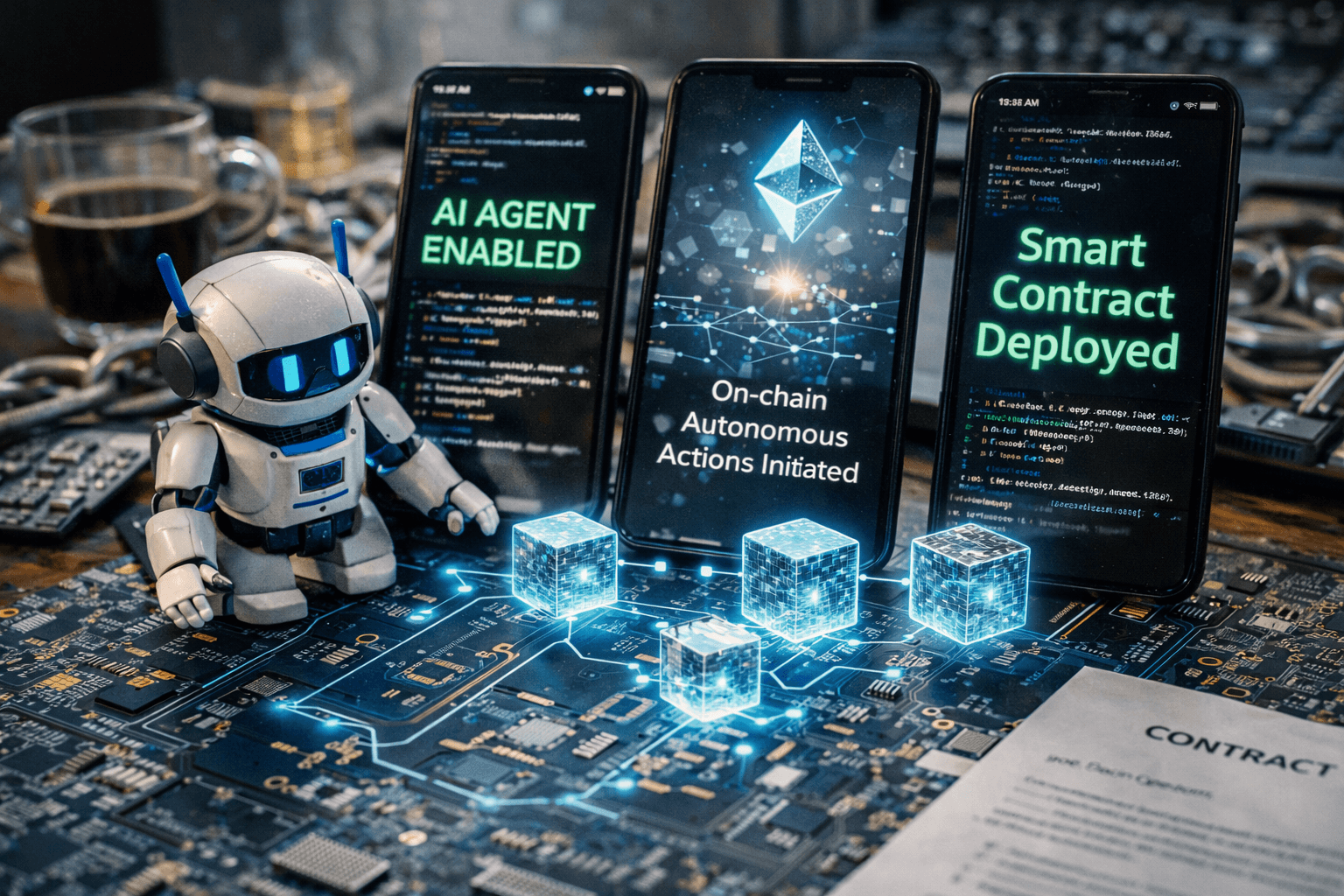 The 3 launches in the last 48 hours that pushed agents closer to fully autonomous on-chain action