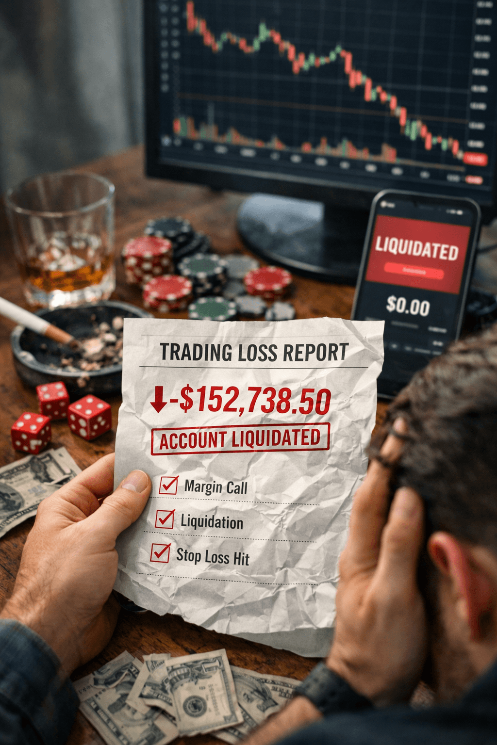 The downside checklist how degens actually get wiped in this exact setup