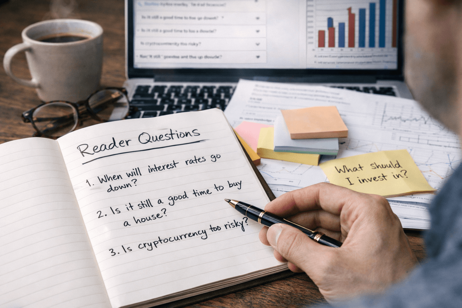 The “reader questions” section (answer what people actually came for)