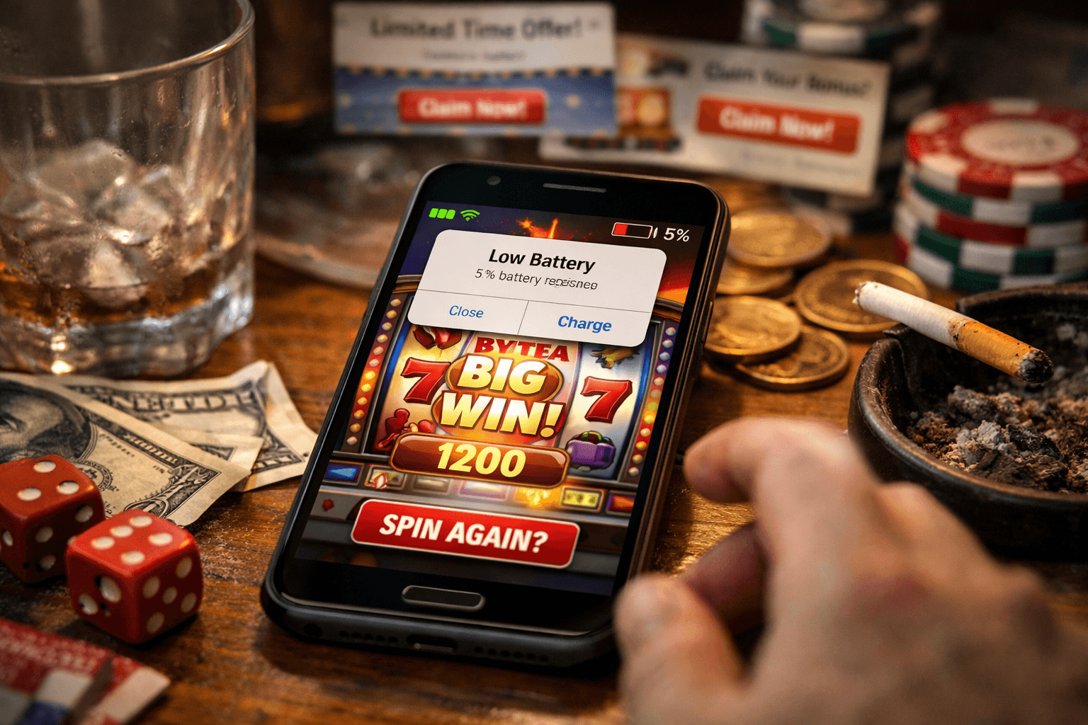 The real problems: lag, battery drain, pop-ups, and “just one more spin” chaos