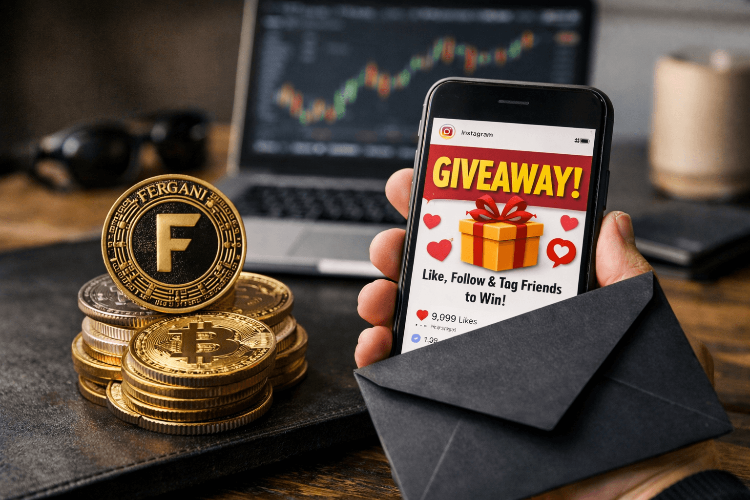 What happened in the last 48 hours $FERGANI, giveaway virality, and the “stealth-launch” effect 2