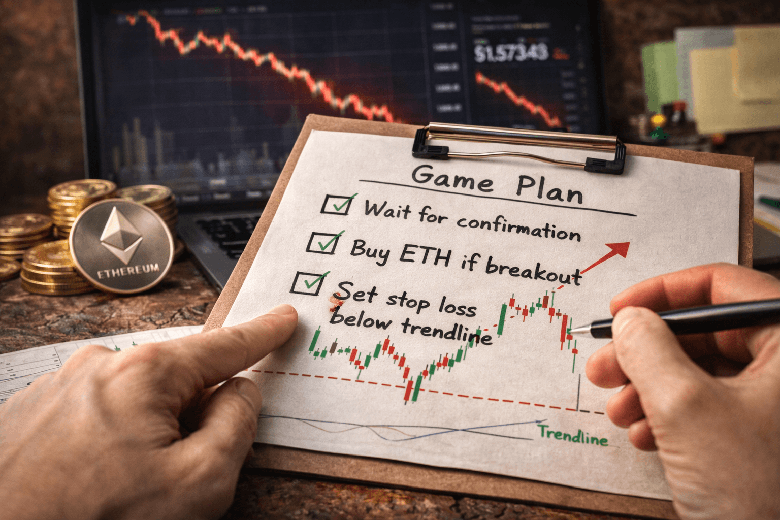 How I’d approach ETH here (simple game plan you can copy)