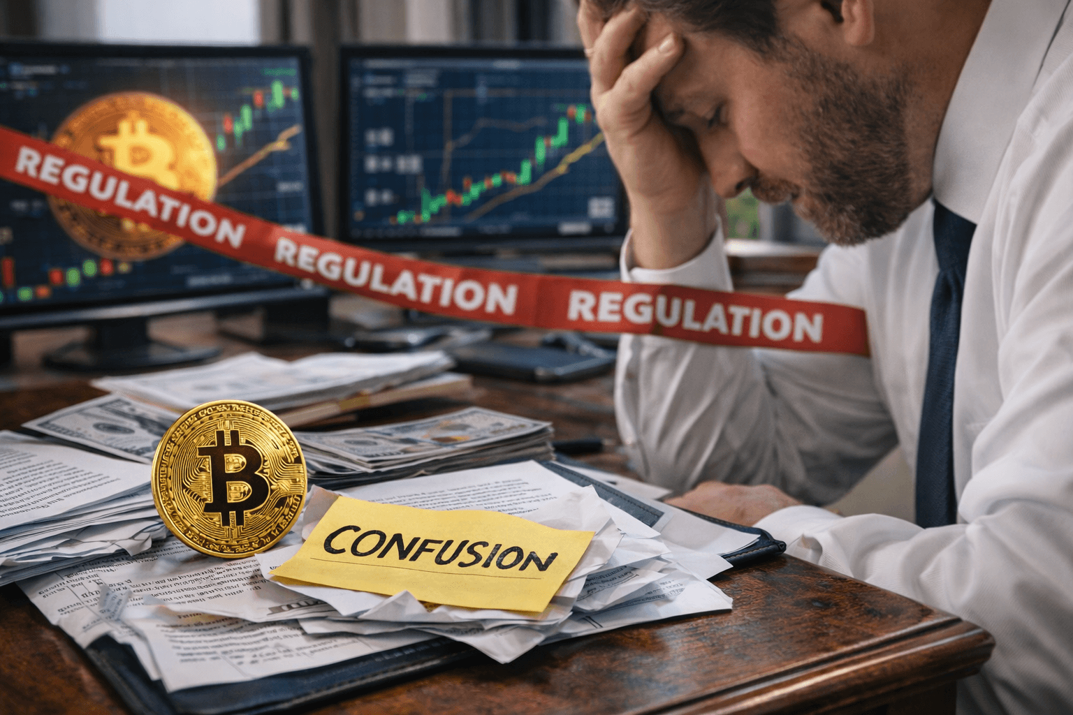 The pain right now US crypto feels like it’s regulated by confusion