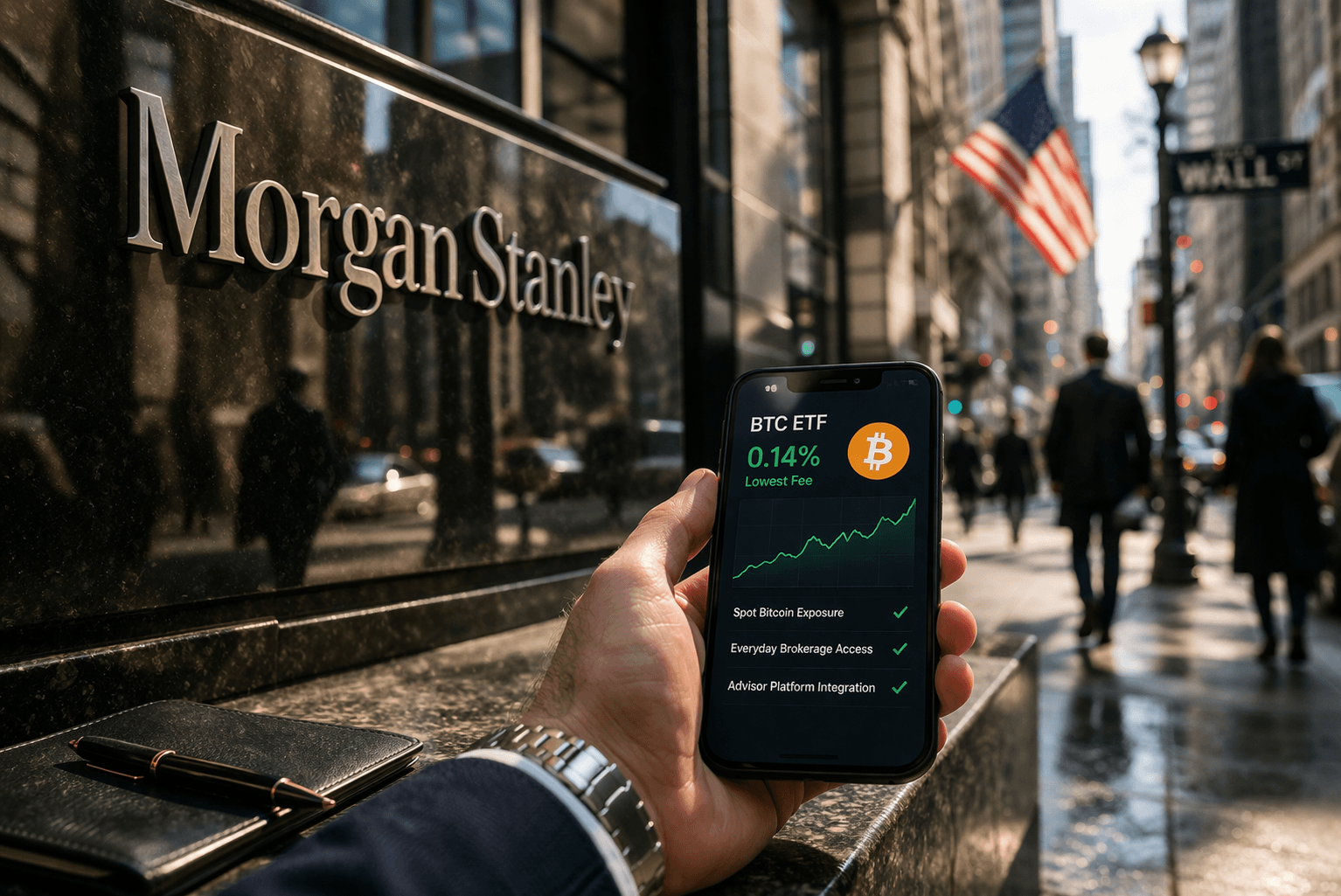 What’s actually different about Morgan Stanley launching the cheapest spot BTC ETF