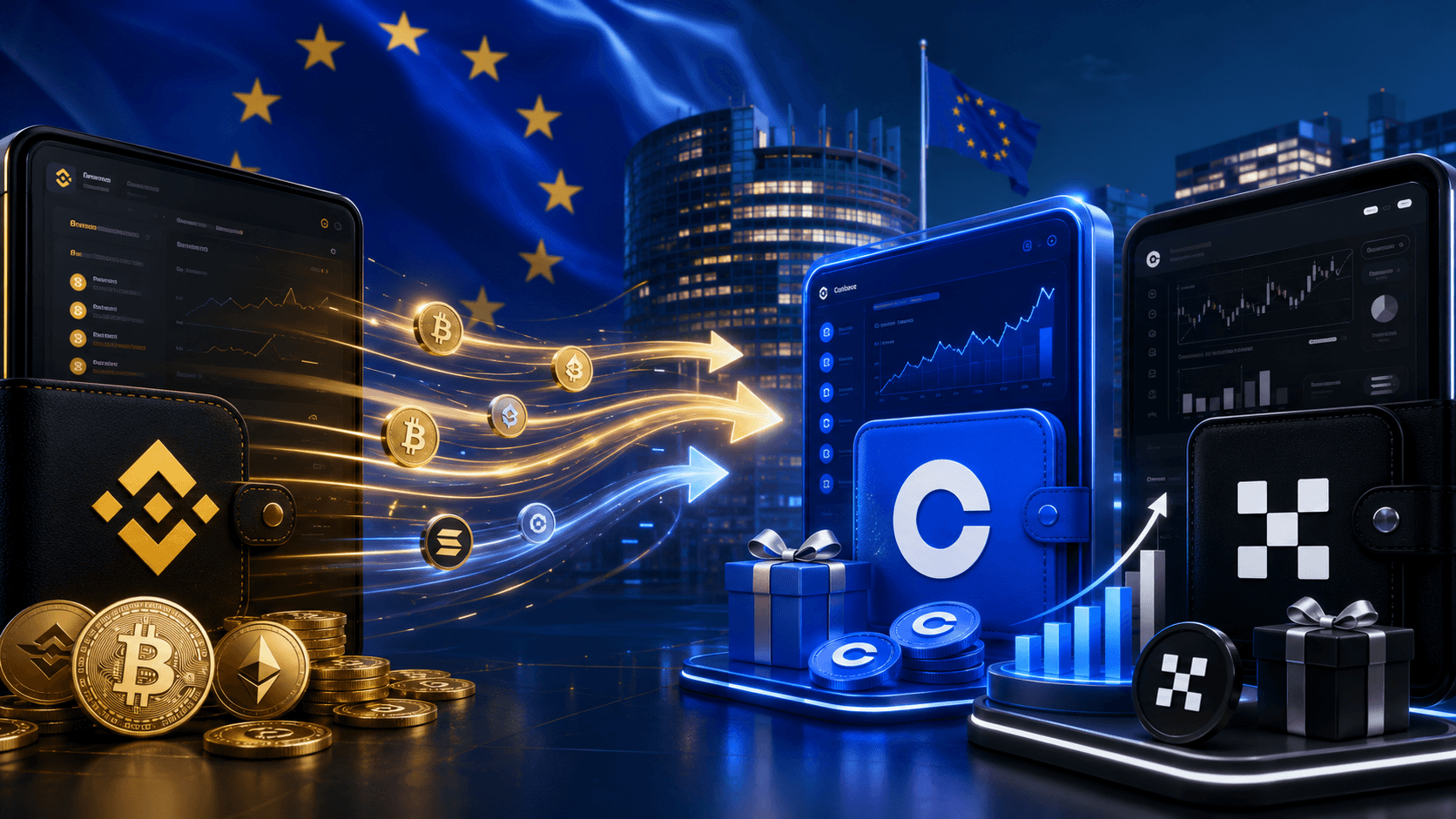 Coinbase and OKX move quickly to attract Binance users