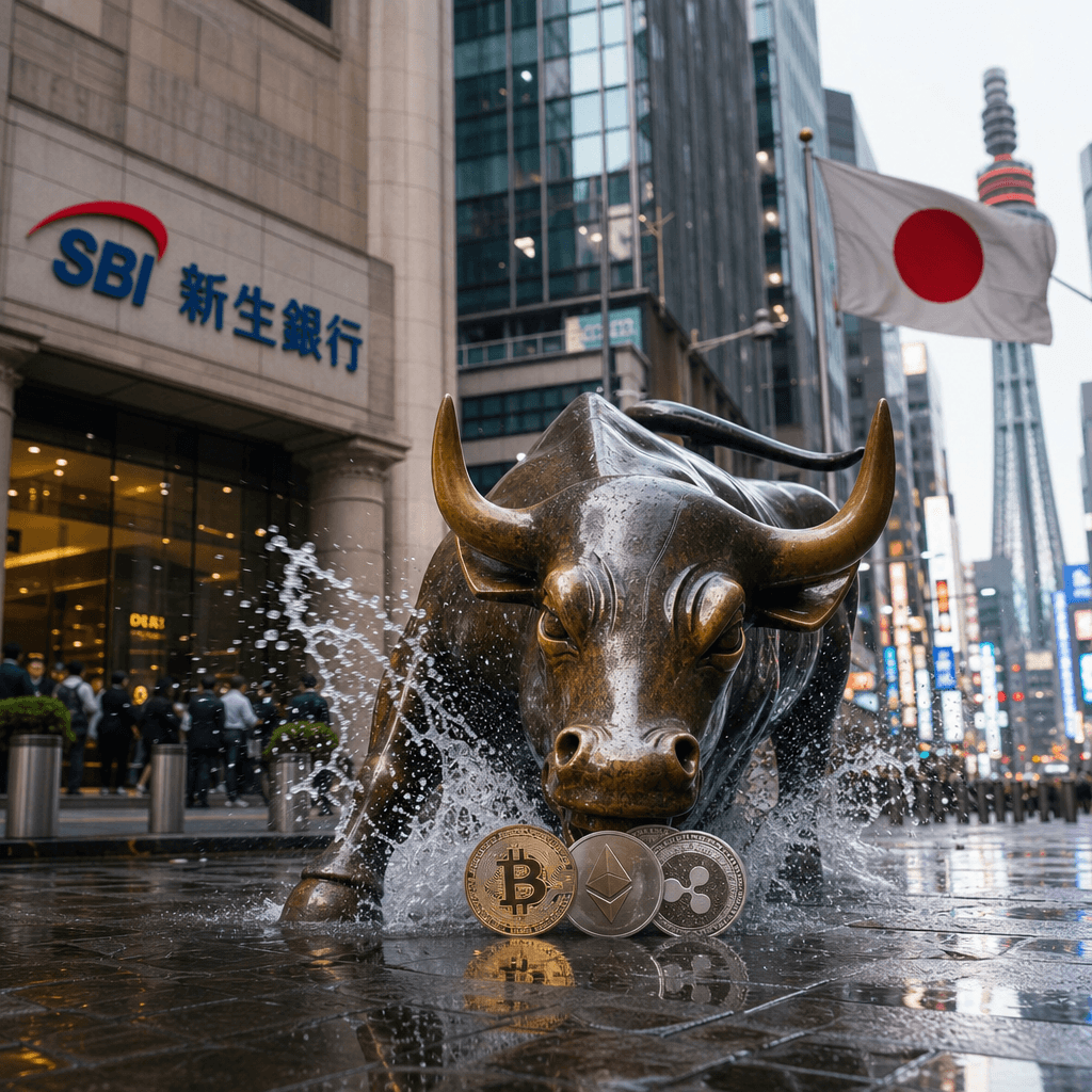 Japan’s SBI Pilot Just Opened the Floodgates — How $115B+ in Deposits Could Supercharge XRP, BTC and ETH Adoption Overnight