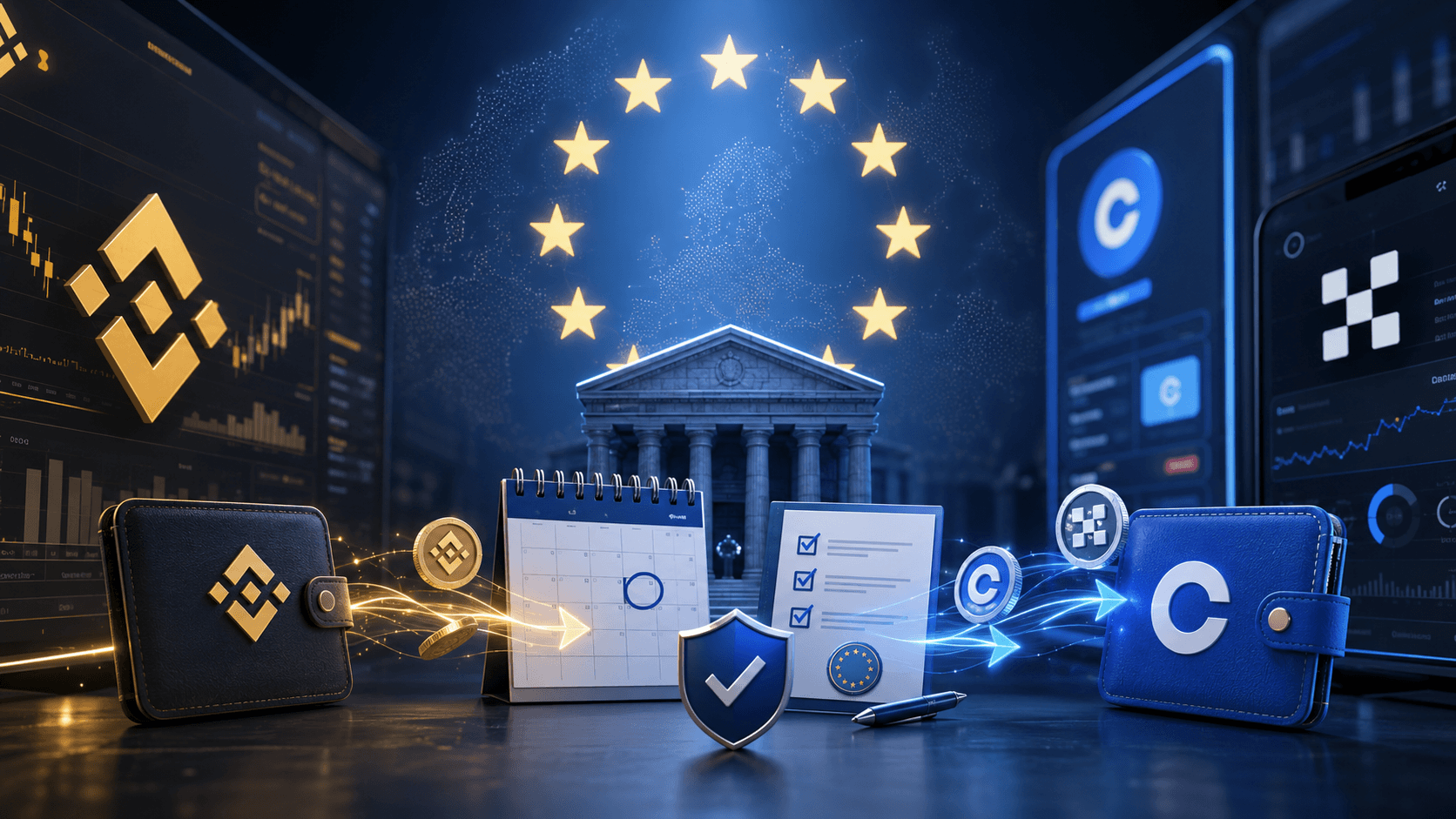 MiCA Deadline Hits July 1 What Binance EU Users Can Still Do as Coinbase and OKX Compete for Transfers